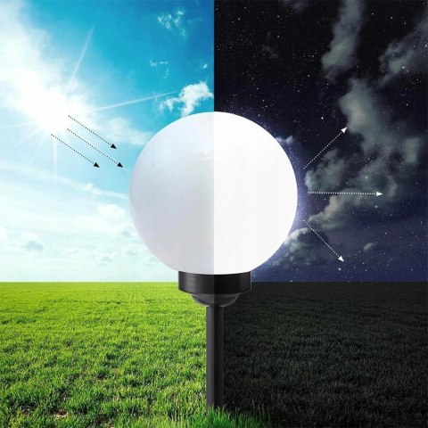 Lampki Ogrodowe Solarne LED Wbijane 33,5 cm 6 szt. Lampki Ogrodowe Solarne LED Wbijane 33,5 cm 6 szt.