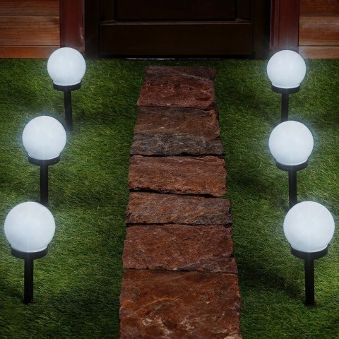 Lampki Ogrodowe Solarne LED Wbijane 33,5 cm 6 szt. Lampki Ogrodowe Solarne LED Wbijane 33,5 cm 6 szt.