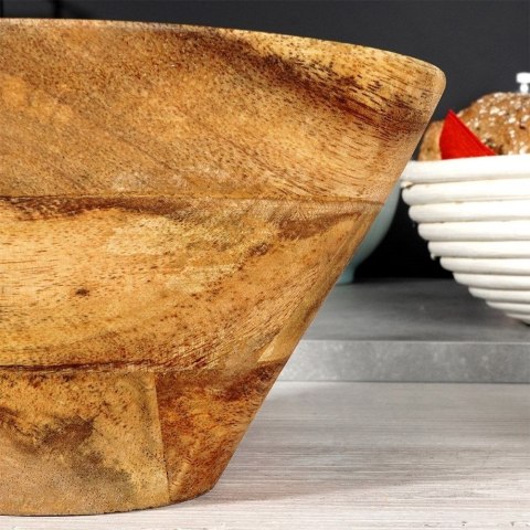 Miska misa na owoce do serwowania dań drewniana 19,5 cm 1 l Miska misa na owoce do serwowania dań drewniana 19,5 cm 1 l