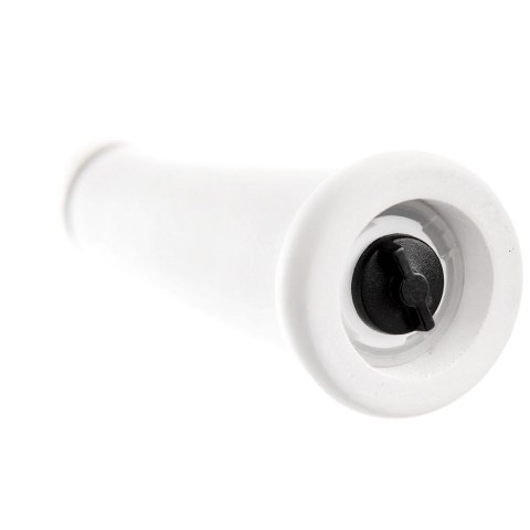 Młynek do mielenia przypraw pieprzu soli ręczny manualny drewniany biały 15 cm Młynek do mielenia przypraw pieprzu soli ręczny manualny drewniany biały 15 cm