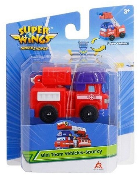 Super Wings Mini Team Vehicles Sparky Pojazd 5cm Super Wings Mini Team Vehicles Sparky Pojazd 5cm