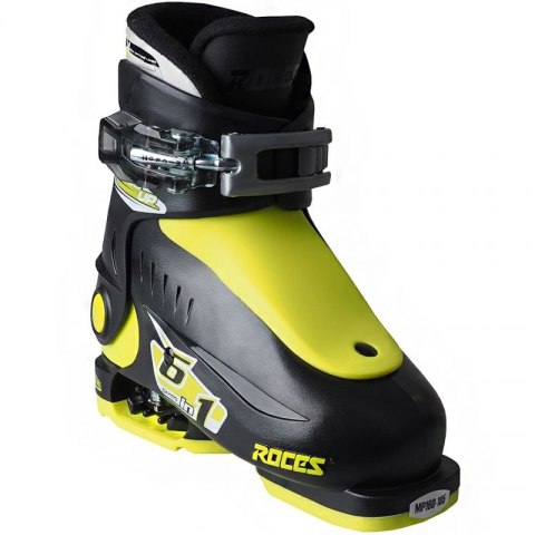 Buty narciarskie Roces Idea Up czarno-limonkowe Jr 450490 18 Buty narciarskie Roces Idea Up czarno-limonkowe Jr 450490 18