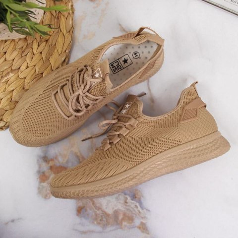 Buty sportowe NEWS W EVE268A beżowe Buty sportowe NEWS W EVE268A beżowe