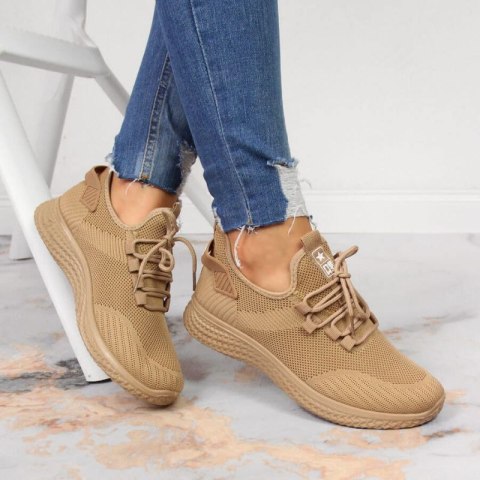 Buty sportowe NEWS W EVE268A beżowe Buty sportowe NEWS W EVE268A beżowe