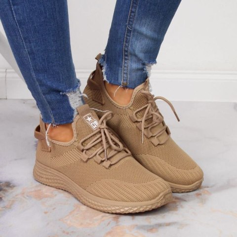 Buty sportowe NEWS W EVE268A beżowe Buty sportowe NEWS W EVE268A beżowe