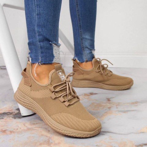 Buty sportowe NEWS W EVE268A beżowe Buty sportowe NEWS W EVE268A beżowe