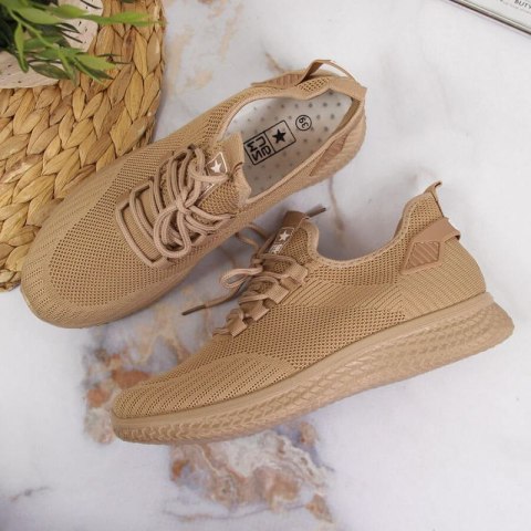 Buty sportowe NEWS W EVE268A beżowe Buty sportowe NEWS W EVE268A beżowe