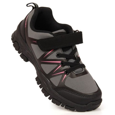 Buty trekkingowe na rzep American Club Jr AM902A szare Buty trekkingowe na rzep American Club Jr AM902A szare