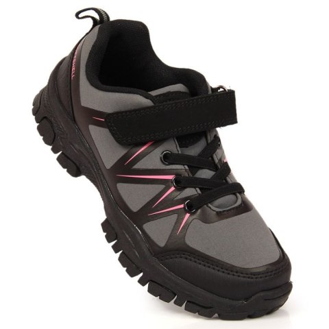 Buty trekkingowe na rzep American Club Jr AM902A szare Buty trekkingowe na rzep American Club Jr AM902A szare