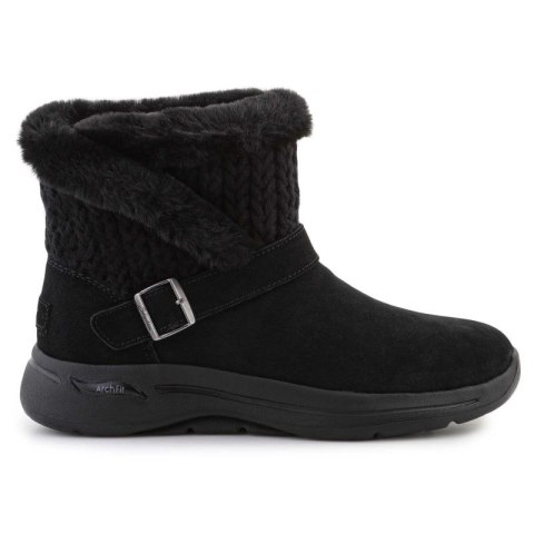 Buty Skechers Go Walk Arch Fit Boot True Embrace W 144422-BBK Buty Skechers Go Walk Arch Fit Boot True Embrace W 144422-BBK