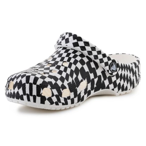 Klapki Crocs Classic warped checker clog 211007-103 Klapki Crocs Classic warped checker clog 211007-103