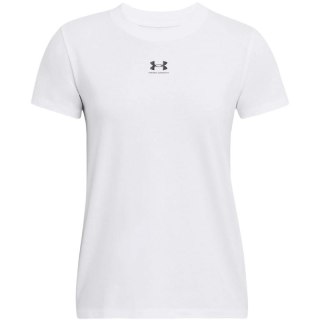 Koszulka Under Armour Rival Core SS W 1383648 100