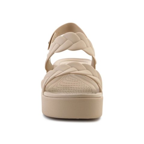 Sandały Crocs Brooklyn Woven Low Wedge W 209977-212 Sandały Crocs Brooklyn Woven Low Wedge W 209977-212