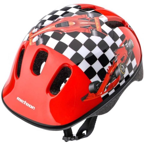 Kask rowerowy Meteor KS06 Race team roz XS 44-48cm Jr 24832 Kask rowerowy Meteor KS06 Race team roz XS 44-48cm Jr 24832
