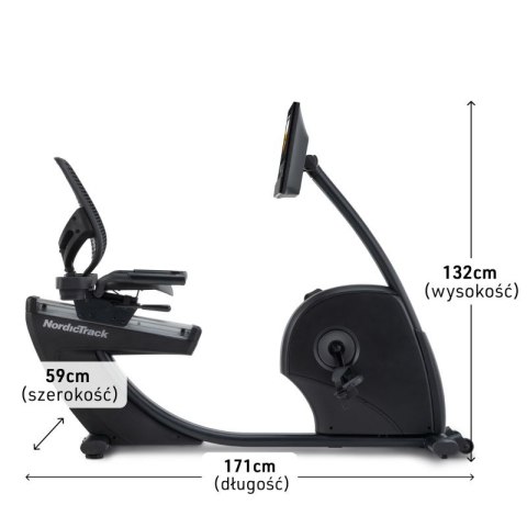 Rower programowany poziomy Nordictrack G10 NTEX14925 Rower programowany poziomy Nordictrack G10 NTEX14925