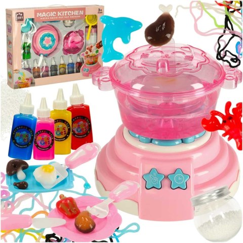 Klej żel kryształowy 3D crystal glue magiczna kuchnia szablony kreatywny zestaw 62 elementy różowy Klej żel kryształowy 3D crystal glue magiczna kuchnia szablony kreatywny zestaw 62 elementy różowy