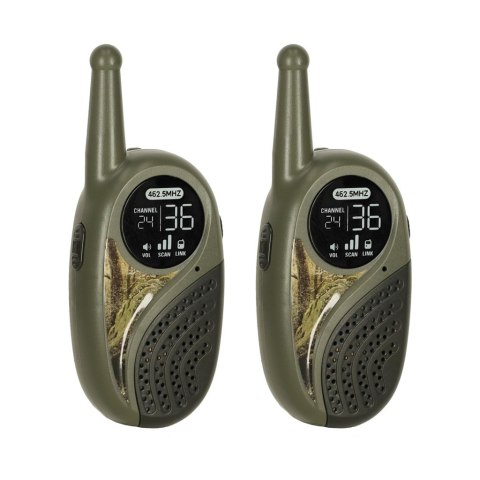 Walkie talkie krótkofalówka zestaw z centralą dla dzieci wojskowy zasięg 333 m Walkie talkie krótkofalówka zestaw z centralą dla dzieci wojskowy zasięg 333 m