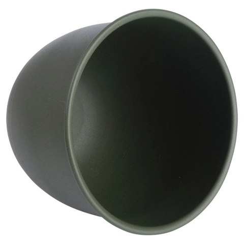 Osłonka na doniczkę wisząca metalowa zielona 30x30 cm Osłonka na doniczkę wisząca metalowa zielona 30x30 cm