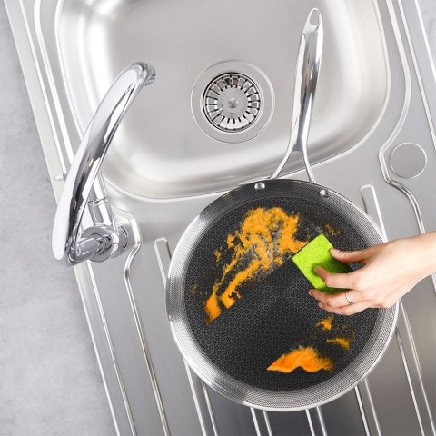 Patelnia do naleśników stalowa nieprzywierająca premium COOKCELL HYBRYD 29 cm Patelnia do naleśników stalowa nieprzywierająca premium COOKCELL HYBRYD 29 cm