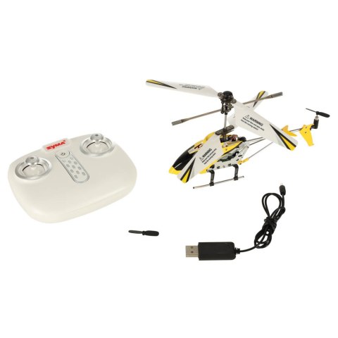 Helikopter zdalnie sterowany na pilota RC SYMA S107H 2.4GHz RTF żółty Helikopter zdalnie sterowany na pilota RC SYMA S107H 2.4GHz RTF żółty