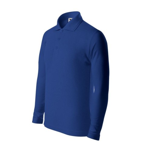 Koszulka polo dziecięca Pique Polo LS (chabrowy) Koszulka polo dziecięca Pique Polo LS (chabrowy)