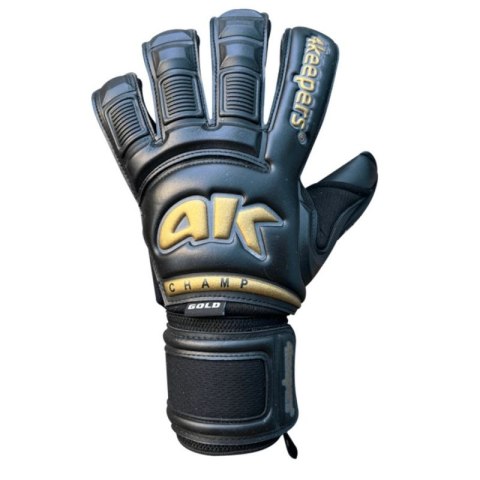 Rękawice bramkarskie 4keepers Champ Gold Black VI RF2G Jr S906497 Rękawice bramkarskie 4keepers Champ Gold Black VI RF2G Jr S906497