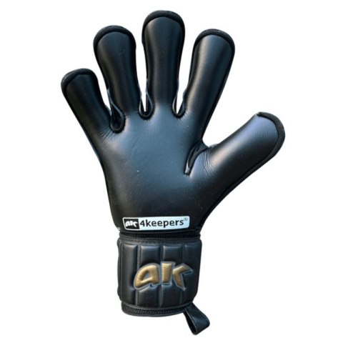 Rękawice bramkarskie 4keepers Champ Gold Black VI RF2G Jr S906497 Rękawice bramkarskie 4keepers Champ Gold Black VI RF2G Jr S906497