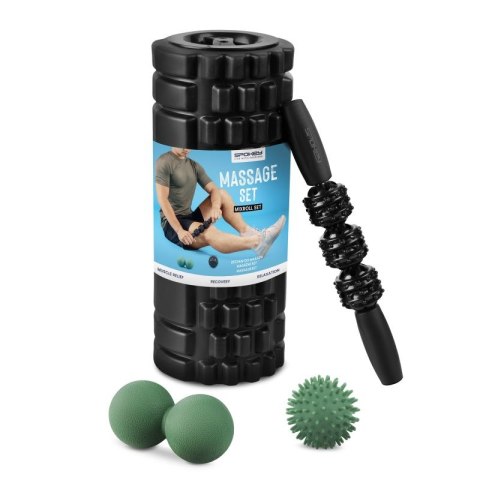 Wałek do masażu z akcesoriami Spokey Mixroll Set SPK-944203 Wałek do masażu z akcesoriami Spokey Mixroll Set SPK-944203