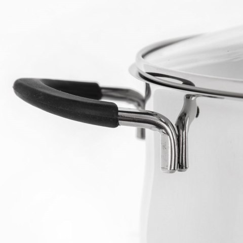 Garnek stalowy DALIE z pokrywką 18 cm 3,5 l gaz indukcja Garnek stalowy DALIE z pokrywką 18 cm 3,5 l gaz indukcja