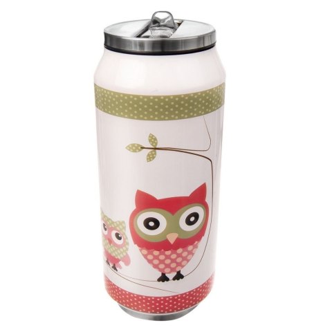 Kubek termiczny termos bidon sowa PUSZKA 400 ml Kubek termiczny termos bidon sowa PUSZKA 400 ml