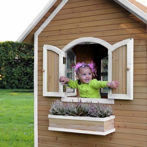 AXI Drewniany Domek z Oknami Alex Playhouse 178 cm AXI Drewniany Domek z Oknami Alex Playhouse 178 cm