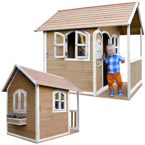 AXI Drewniany Domek z Oknami Alex Playhouse 178 cm AXI Drewniany Domek z Oknami Alex Playhouse 178 cm