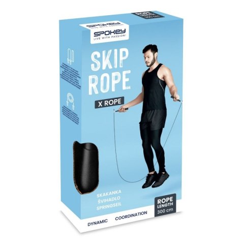 Skakanka szybkościowa Spokey X Rope SPK-944031 Skakanka szybkościowa Spokey X Rope SPK-944031