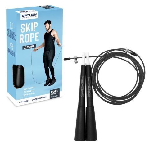 Skakanka szybkościowa Spokey X Rope SPK-944031 Skakanka szybkościowa Spokey X Rope SPK-944031