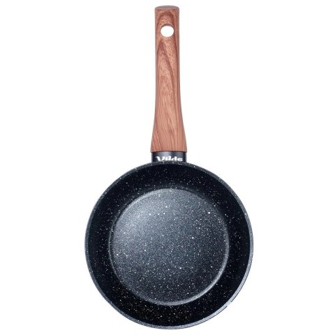 Patelnia Indukcja na Gaz Granitowa Nieprzywierająca Solidna VILDE 16 cm Patelnia Indukcja na Gaz Granitowa Nieprzywierająca Solidna VILDE 16 cm
