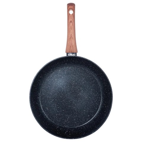 Patelnia Indukcja na Gaz Granitowa Nieprzywierająca Solidna VILDE 28 cm Patelnia Indukcja na Gaz Granitowa Nieprzywierająca Solidna VILDE 28 cm