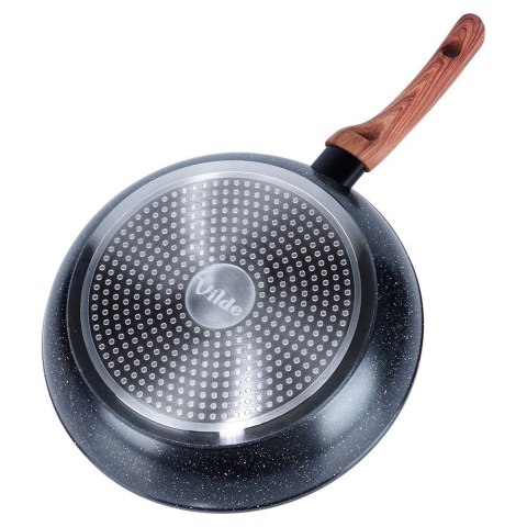 Patelnia Indukcja na Gaz Granitowa Nieprzywierająca Solidna VILDE 28 cm Patelnia Indukcja na Gaz Granitowa Nieprzywierająca Solidna VILDE 28 cm