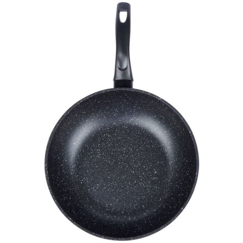 Patelnia granitowa wok do smażenia duszenia GRANDE 30 cm Patelnia granitowa wok do smażenia duszenia GRANDE 30 cm