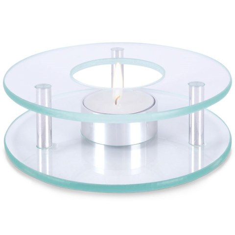 Podgrzewacz na tealight pod dzbanek fondue szklany 12,5 cm Podgrzewacz na tealight pod dzbanek fondue szklany 12,5 cm