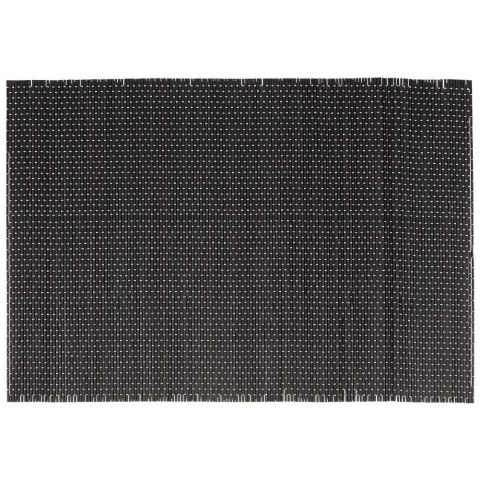 Podkładka pod talerz sztućce / mata kuchenna bambusowa czarna zestaw 4 szt. 45x30 cm Podkładka pod talerz sztućce / mata kuchenna bambusowa czarna zestaw 4 szt. 45x30 cm