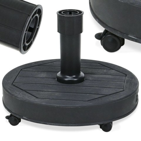 Podstawa do parasola ogrodowego betonowa antracytowa 27 kg Podstawa do parasola ogrodowego betonowa antracytowa 27 kg