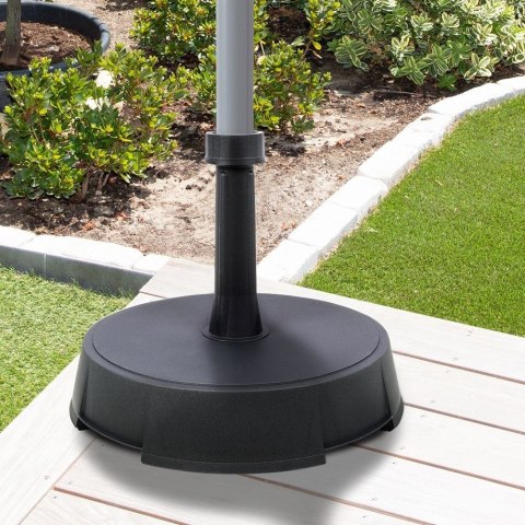 Podstawa do parasola ogrodowego ciężka betonowa stojak na parasol antracyt 15 kg Podstawa do parasola ogrodowego ciężka betonowa stojak na parasol antracyt 15 kg