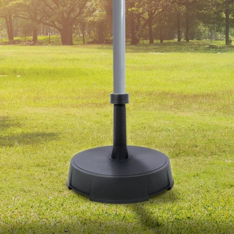 Podstawa do parasola ogrodowego ciężka betonowa stojak na parasol antracyt 15 kg Podstawa do parasola ogrodowego ciężka betonowa stojak na parasol antracyt 15 kg