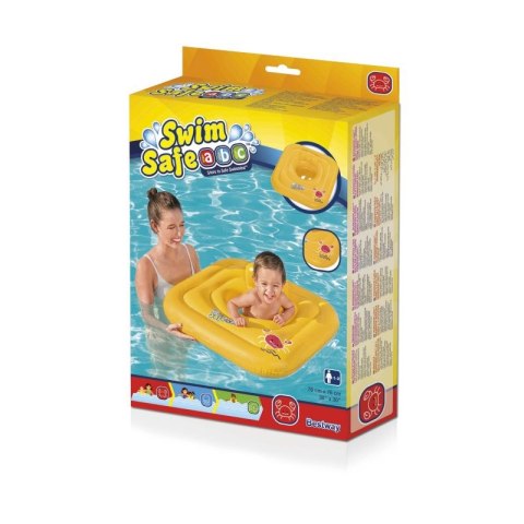 Koło dmuchane Bestway 32050 Swim Safe Wondersplash Square 3-Ring Baby Boat 92800497000