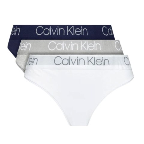 Bielizna Calvin Klein 3-pak Thong W 000QD3757E Bielizna Calvin Klein 3-pak Thong W 000QD3757E