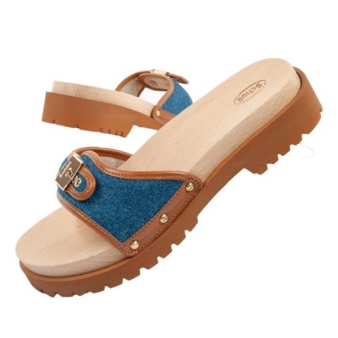 Klapki drewniaki Scholl Pescura Iconic W F305492349 Klapki drewniaki Scholl Pescura Iconic W F305492349