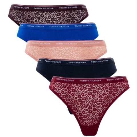 Bielizna Tommy Hilfiger 5-Pack Thong W UW0UW04995 Bielizna Tommy Hilfiger 5-Pack Thong W UW0UW04995