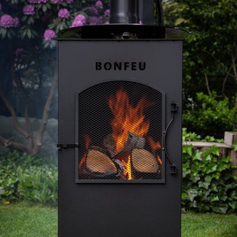Kominek ogrodowy BonFeu BonCarré Czarny 3503 Kominek ogrodowy BonFeu BonCarré Czarny 3503