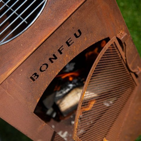 Kominek ogrodowy BonFeu BonCarré Czarny 3503 Kominek ogrodowy BonFeu BonCarré Czarny 3503