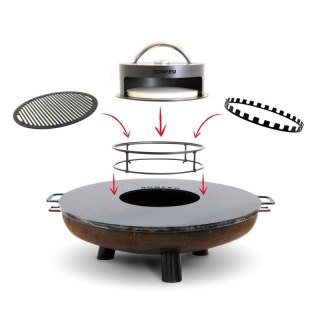 Palenisko ogrodowe Bonfeu Bonbowl Plus Ø80 FH3.800